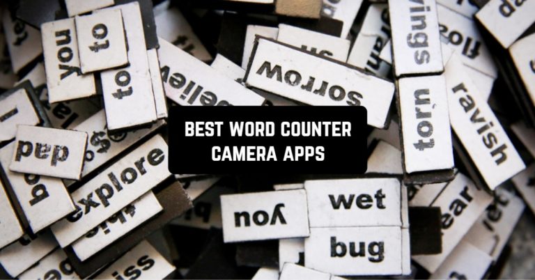 best word counter camera apps