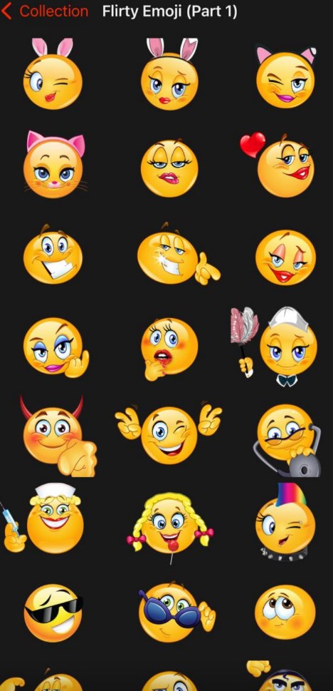 Adult Emoji for Lovers3