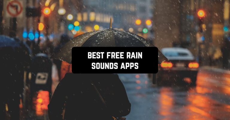 best free rain sounds apps