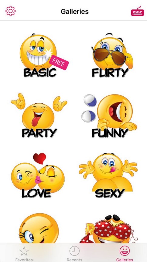 ‎Flirty Dirty Emoji - Adult Emoticons for Couples1