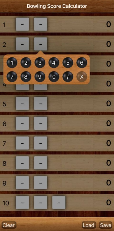 Bowling Calculator6