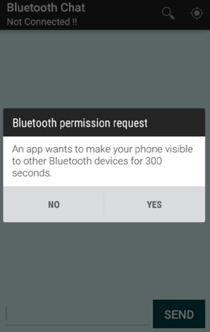 Bluetooth Chat Messenger
2