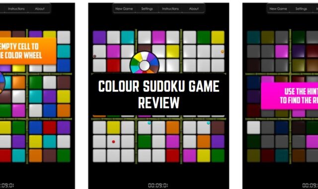 Color Sudoku Game Review