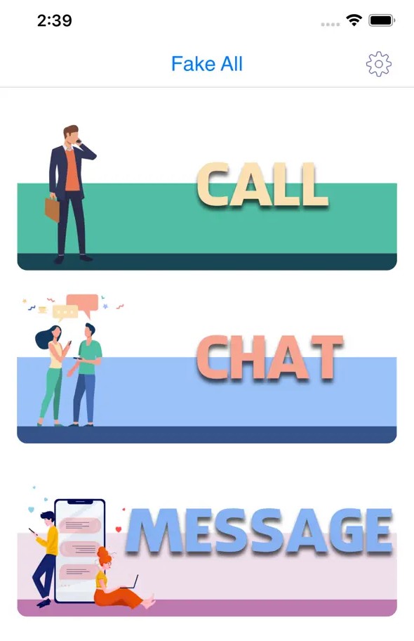 Fake All - Call, Chat, Message1