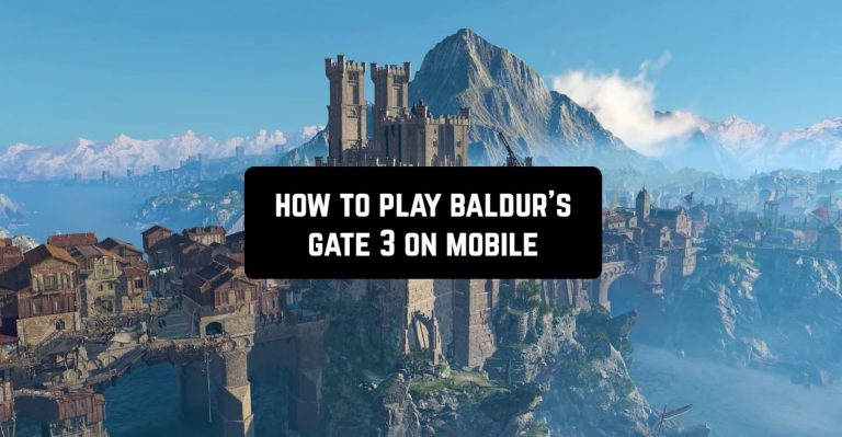 how to play baldur's gate 3 on mobile